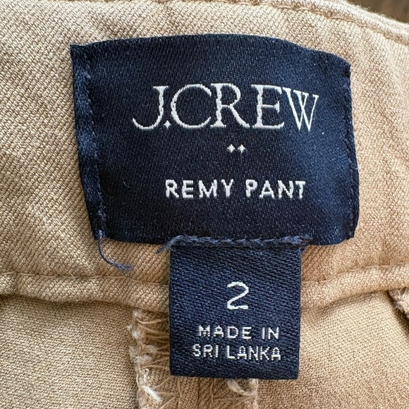 J. Crew Tan Remy Pants - Picture 3 of 3